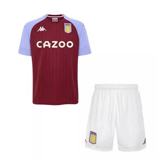 Maglia Aston Villa Prima Bambino 20/21 Rosso